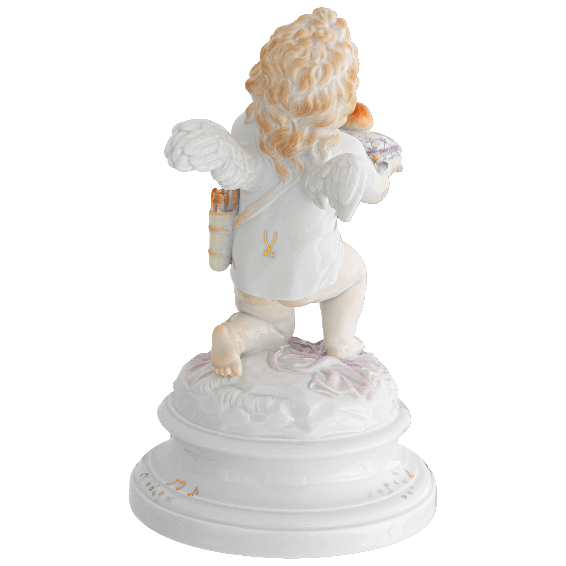 Einzelfigur Amor, Affen T-Shirt, H 17 cm | Meissen Figuren Individuell 90a462 - 70627 - Meissen Weimar