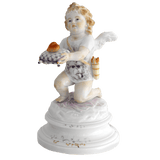 Einzelfigur Amor, Affen T-Shirt, H 17 cm | Meissen Figuren Individuell