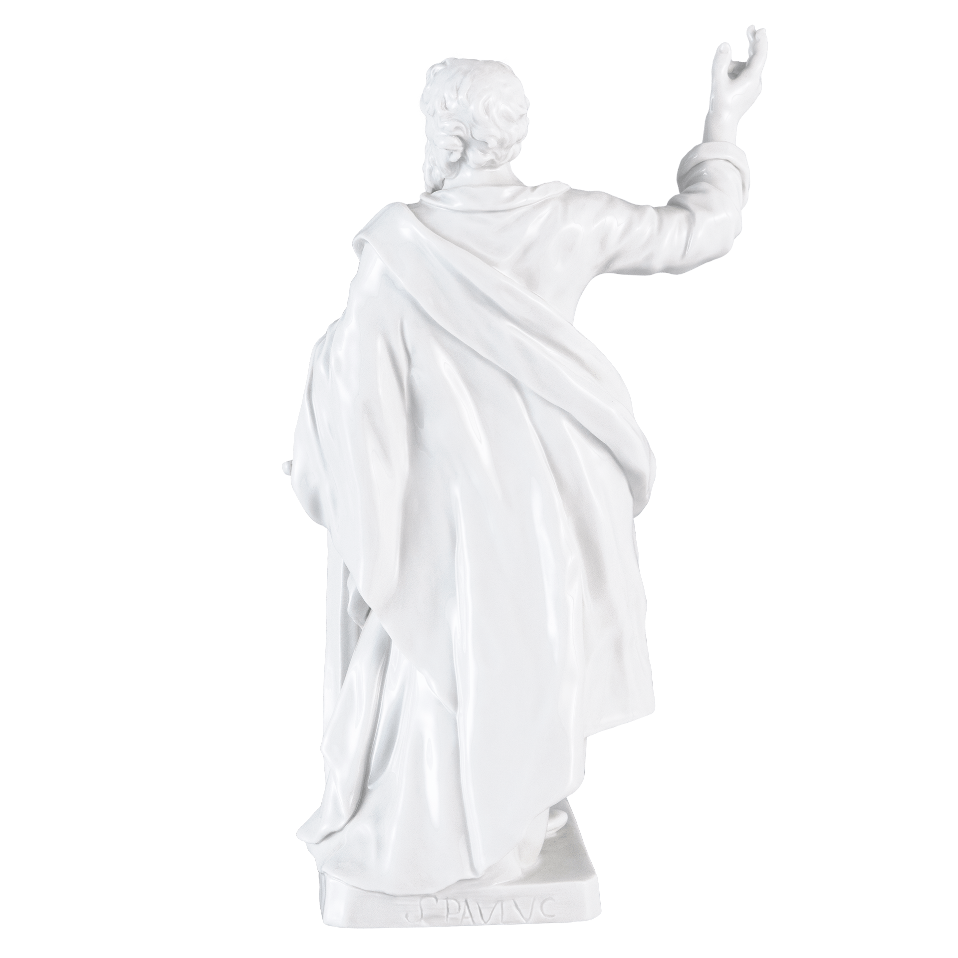 Einzelfigur Apostel Paulus, Weiß, H 23.5 cm | Meissen Figuren Individuell 000001 - 72098 - Meissen Weimar
