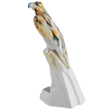 Einzelfigur Bartgeier, Gelb, H 31 cm | Meissen Figuren Individuell