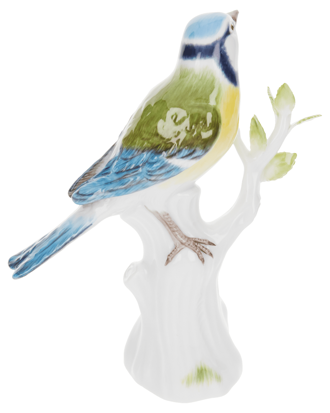 Einzelfigur Blaumeise, handbemalt, H 14 cm | Meissen Figuren Individuell 900100 - 77151 - Meissen Weimar