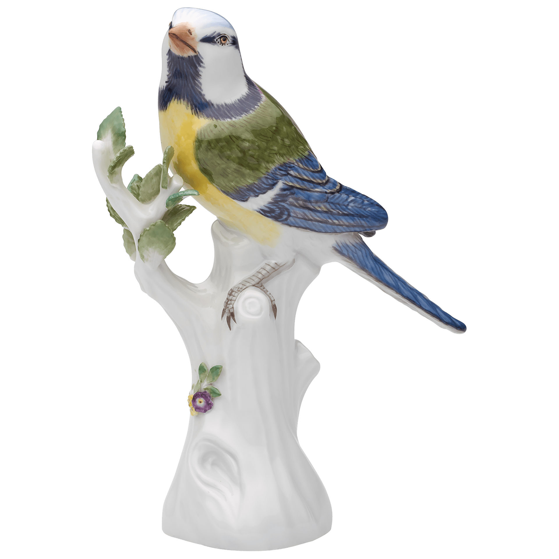 Einzelfigur Blaumeise, handbemalt, H 14 cm | Meissen Figuren Individuell 900100 - 77151 - Meissen Weimar