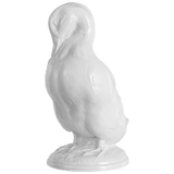 Einzelfigur Ente, Weiß, H 14,5 cm | Meissen Figuren Individuell