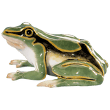 Einzelfigur Frosch, Bunt staffiert, H 3,5 cm | Meissen Figuren Individuell