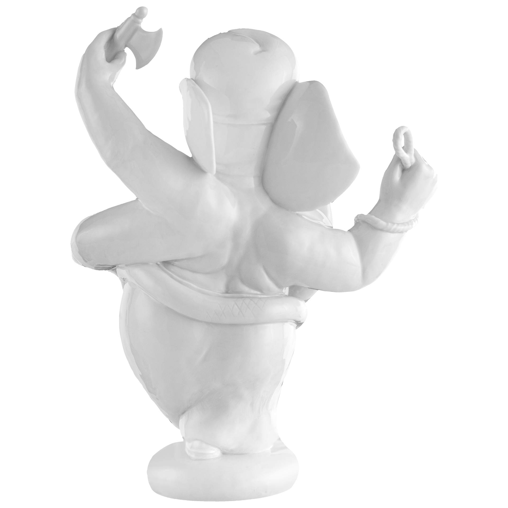 Einzelfigur Ganesha Weiß H 24,5 cm | Meissen Figuren Individuell 000001 - 73955 - Meissen Weimar