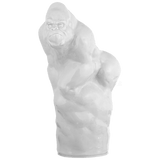 Einzelfigur Gorilla, Weiß, H 16,5 cm | Meissen Figuren Individuell