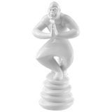 Einzelfigur Hanuman, Weiß, H 27 cm | Meissen Figuren Individuell
