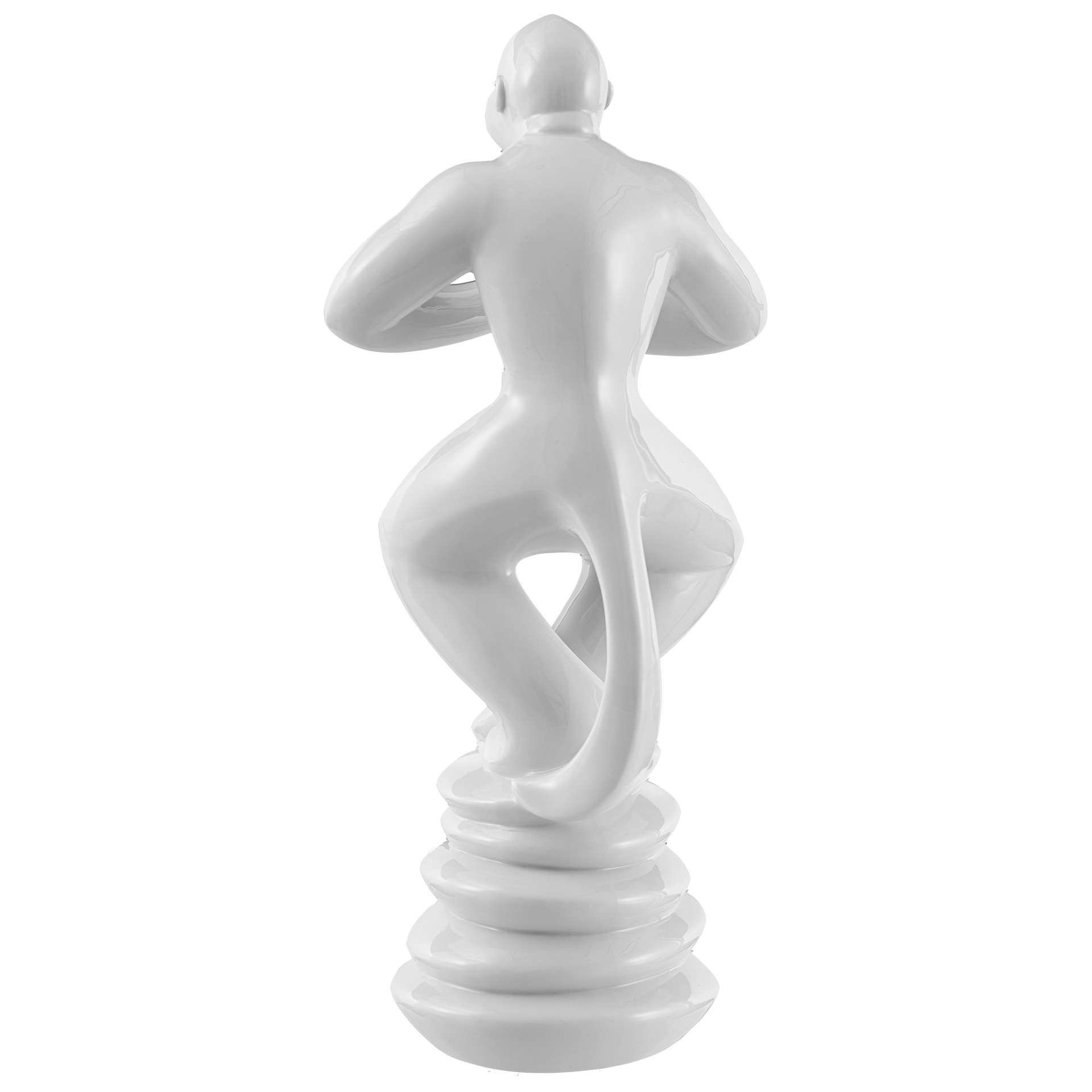 Einzelfigur Hanuman, Weiß, H 27 cm | Meissen Figuren Individuell 000001 - 73956 - Meissen Weimar