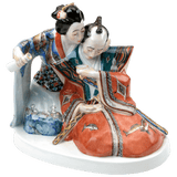 Einzelfigur Japaner im Teehaus, H 17 cm, limitiert | Meissen Limitierte Meisterwerke