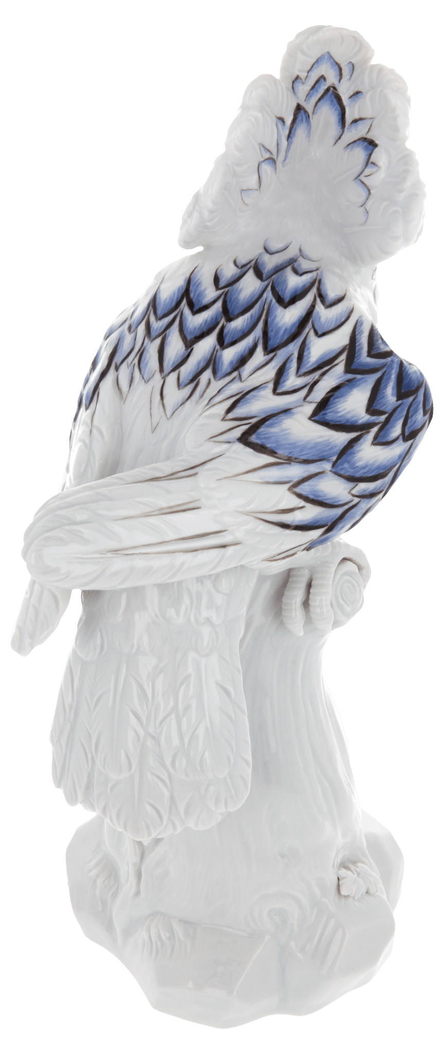Einzelfigur Kakadu, handbemalt, H 25 cm | Meissen Atelier - Edition 65o012-77034 - Meissen Weimar