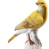 Einzelfigur Kanarienvogel, Bunt staffiert, H 10 cm | Meissen Figuren Individuell