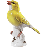 Einzelfigur Kanarienvogel, Bunt staffiert, H 11 cm | Meissen Figuren Individuell