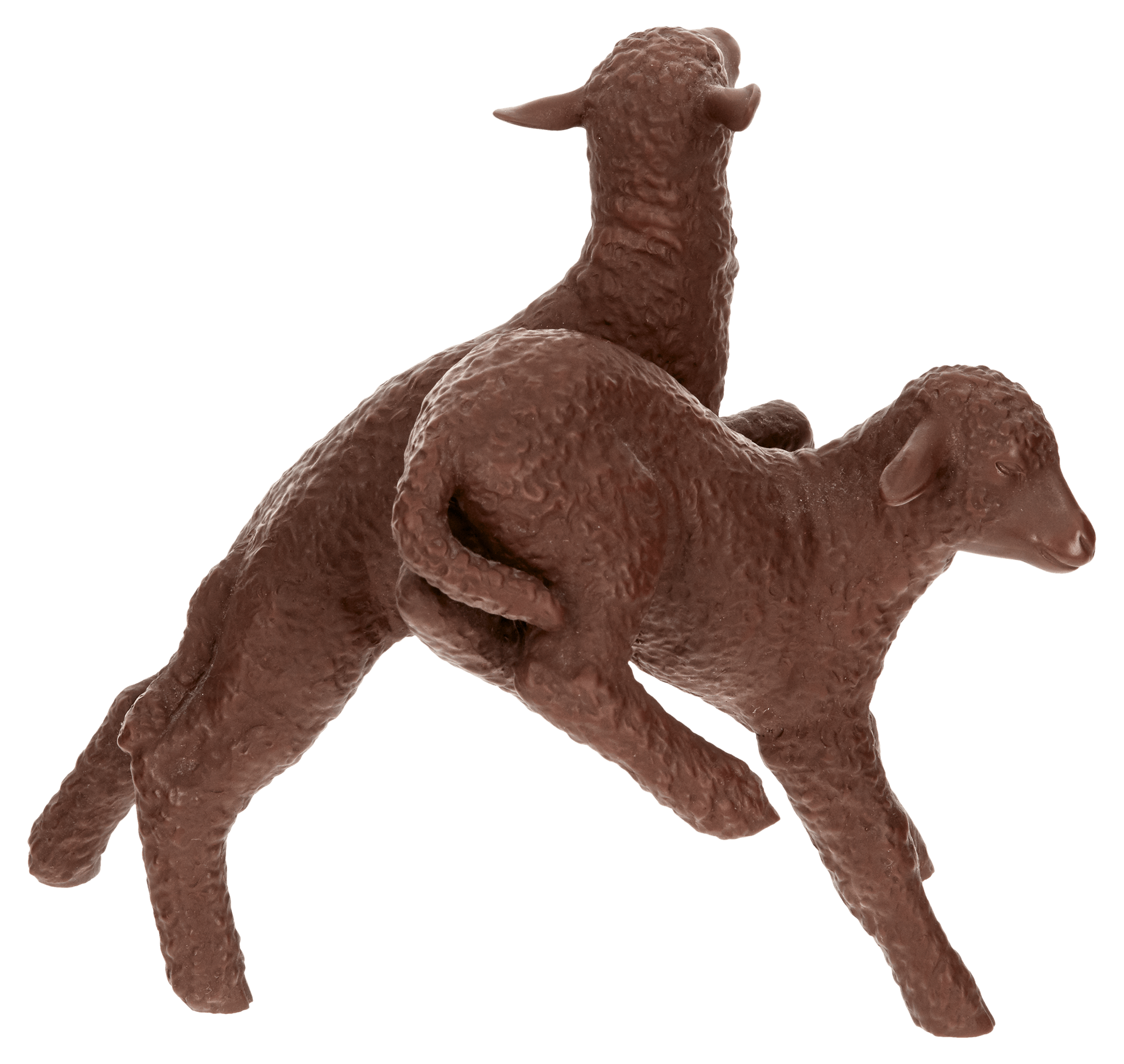 Einzelfigur Lämmergruppe Böttgersteinzeug, H 13,5 cm | Meissen Böttgersteinzeug 000002 - 86117 - Meissen Weimar