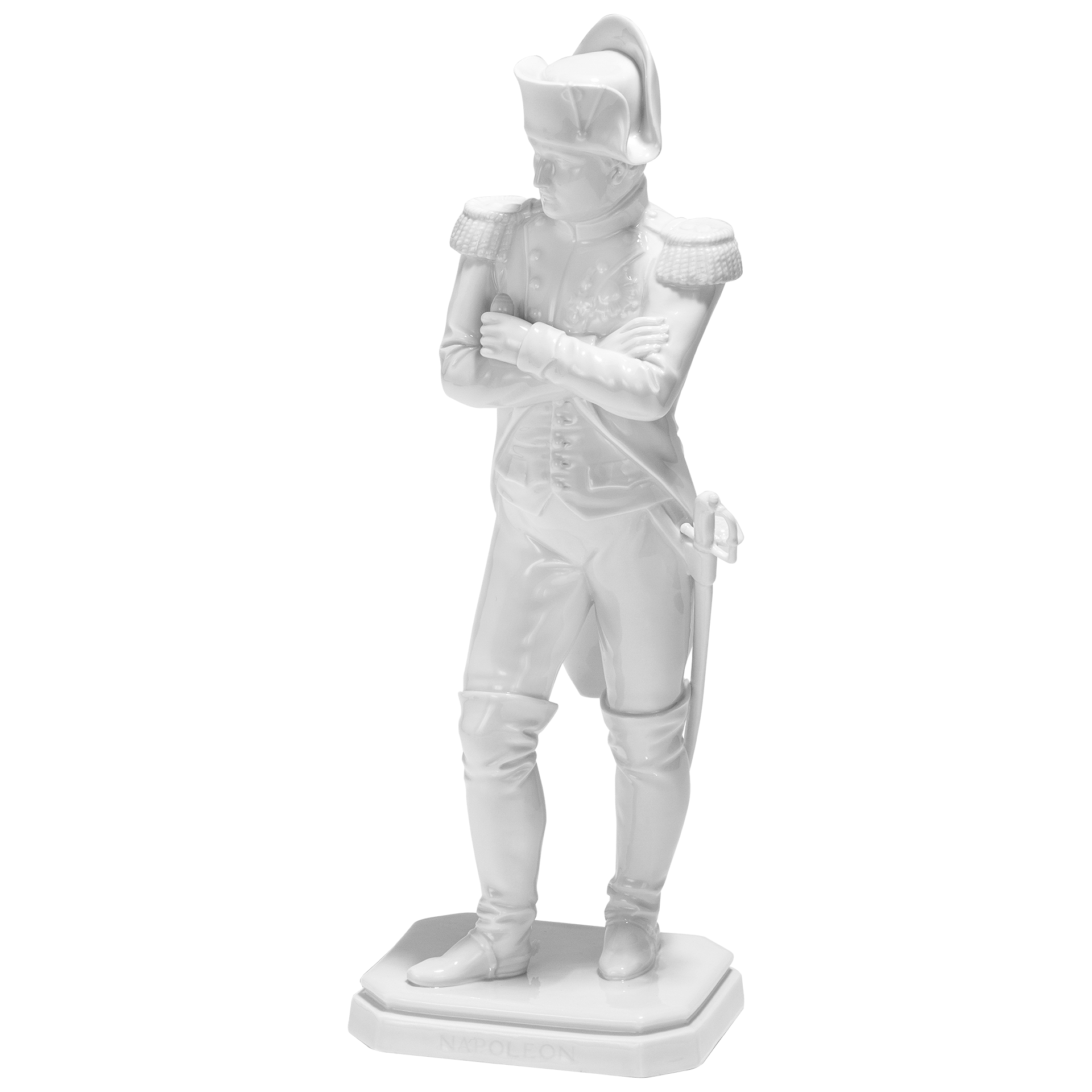 Einzelfigur Napoleon I., Weiß, H 29 cm | Meissen Einzelplastik 000001 - 73440 - Meissen Weimar