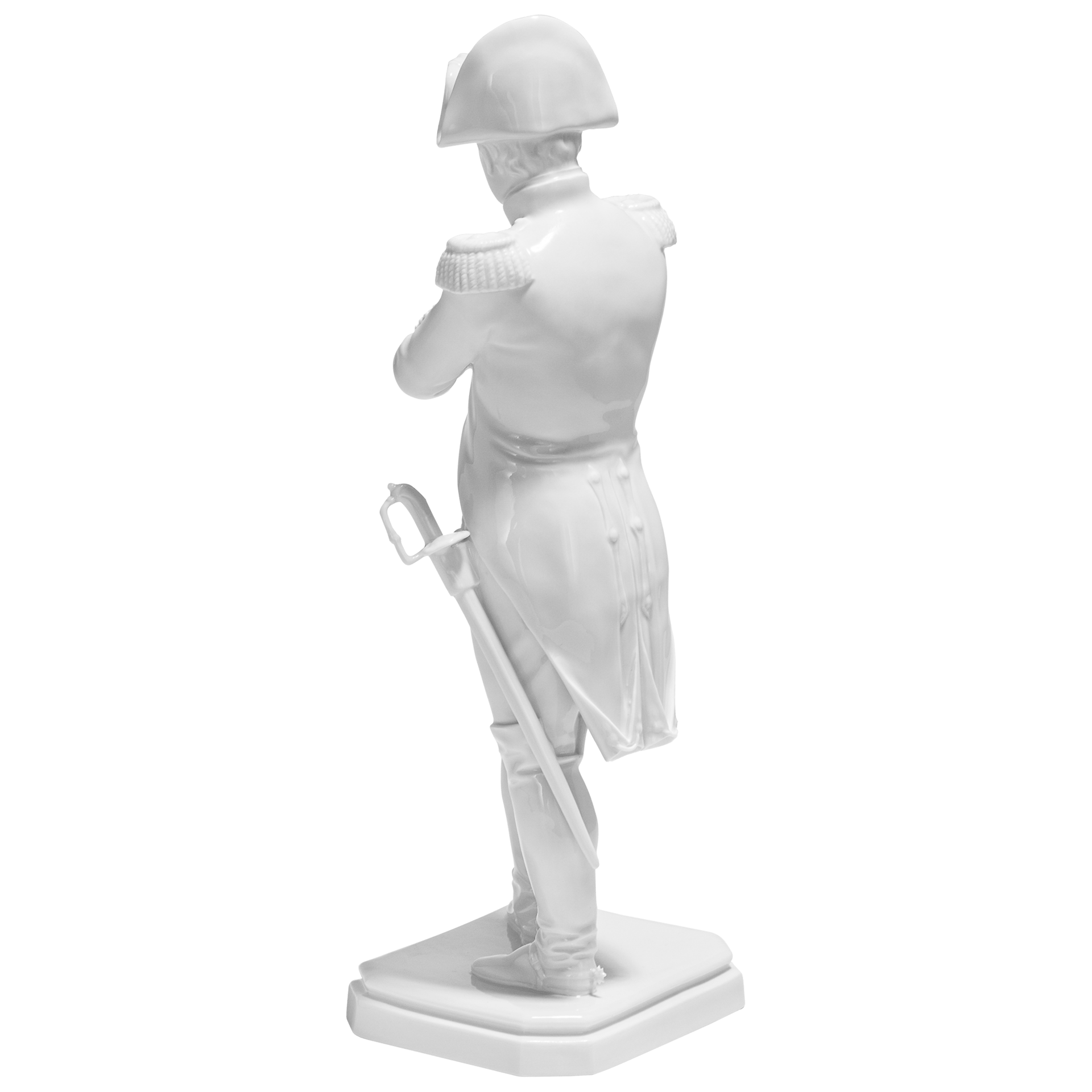 Einzelfigur Napoleon I., Weiß, H 29 cm | Meissen Einzelplastik 000001 - 73440 - Meissen Weimar
