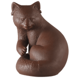 Einzelfigur Roter Panda, Böttgersteinzeug, H 33 cm | Accessoires Meissen Böttgersteinzeug