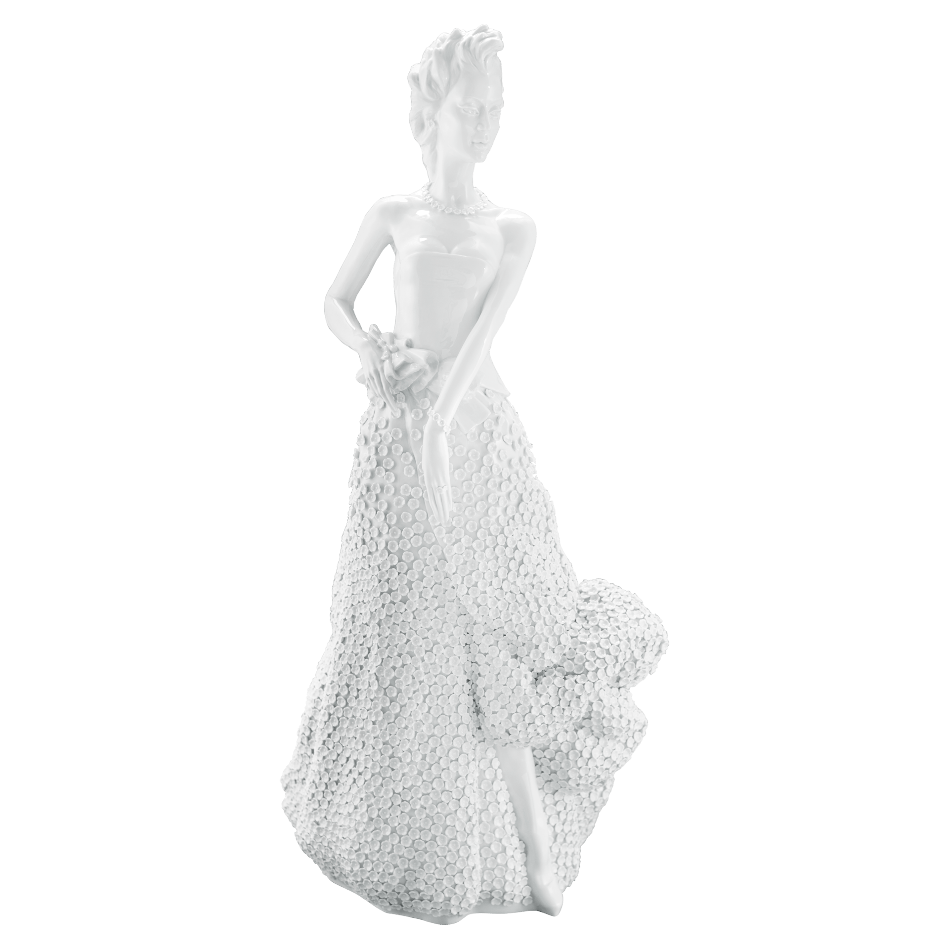 Einzelfigur Saxonia Weiß H 68 cm | Meissen Figuren Individuell 000001 - 73665 - Meissen Weimar