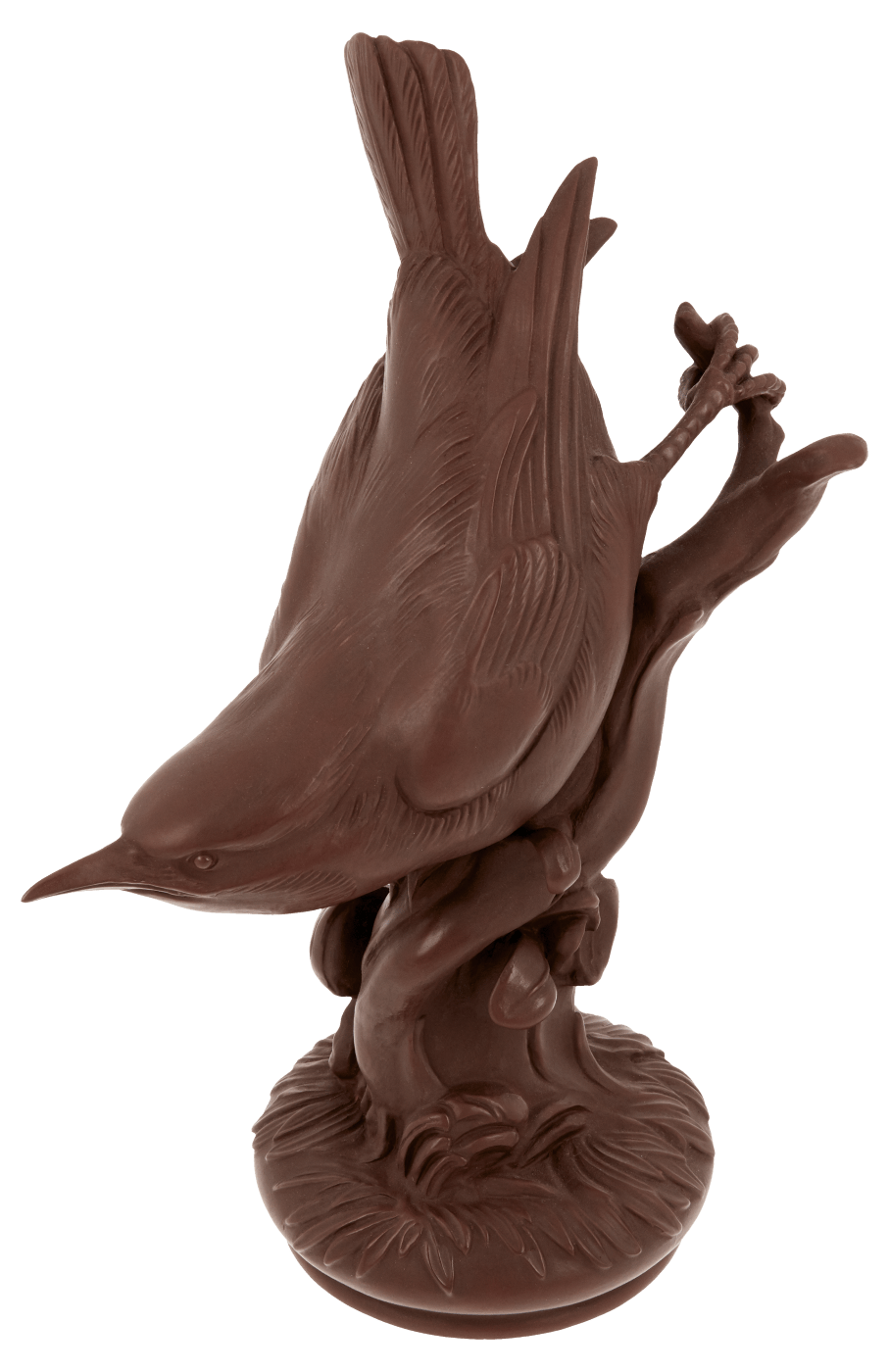 Einzelfigur Spechtmeise, Böttgersteinzeug, H 20 cm | Meissen Böttgersteinzeug 000002 - 86510 - Meissen Weimar