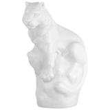 Einzelfigur Tiger Weiß H 17 cm | Meissen Figuren Individuell