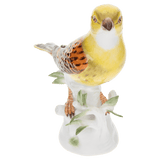 Einzelfigur, Vogel Goldammer, H 14 cm | Meissen Figuren Individuell