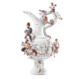 Elementevase Feuer, Porzellan, H 69 cm | Meissen Exklusiv-Kollektion