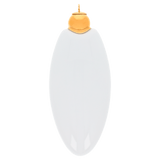 Ellipse, Golddekoration (Glanzgold), H 9,5 cm | Meissen Zweigschmuck Weihnachtskollektion