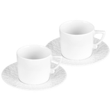 Espresso-Set  für Zwei, 4-tlg, weiß | Meissen No.41 Royal Blossom