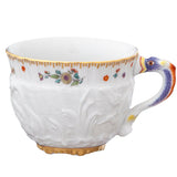 Espressoobertasse, Indische Blumenzweige, gestreute Blümchen, Goldkante, Goldrand, V 0,1 l | Meissen Schwanendessin