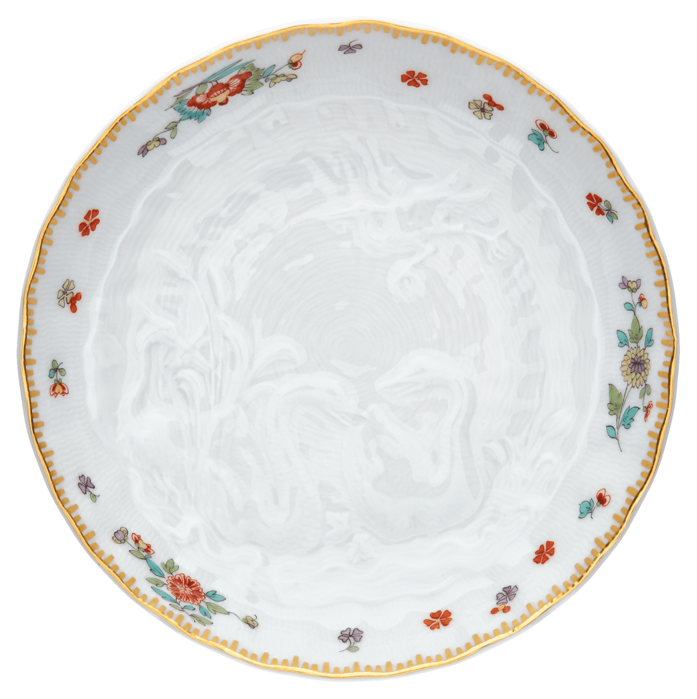 Espressotasse, Indische Blumenzweige, gestreute Blümchen, Goldkante, Goldrand, V 0,1 l | Meissen Schwanendessin 397152 - 05580 - Meissen Weimar