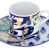 Espressotasse mit Untertasse Mystic Garden Ø 12 cm | Meissen No.41 Collage