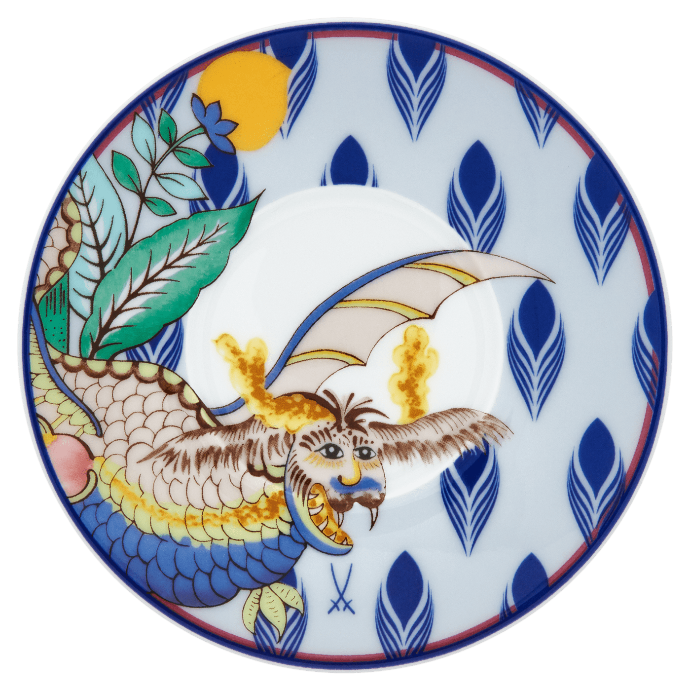 Espressotasse mit Untertasse Mystic Garden Ø 12 cm | Meissen No.41 Collage 79a526 - 36579 - Meissen Weimar