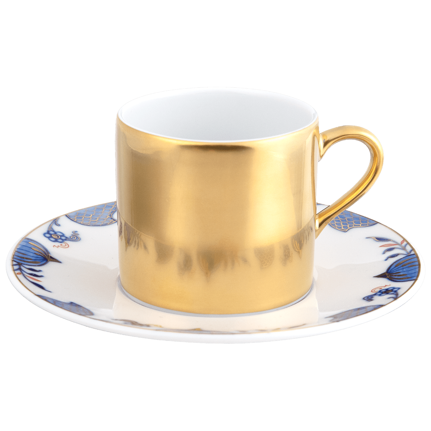 Espressotasse, Noble Blue, H 7 cm | Meissen No. 41 Noble Blue 803090 - 36579 - Meissen Weimar