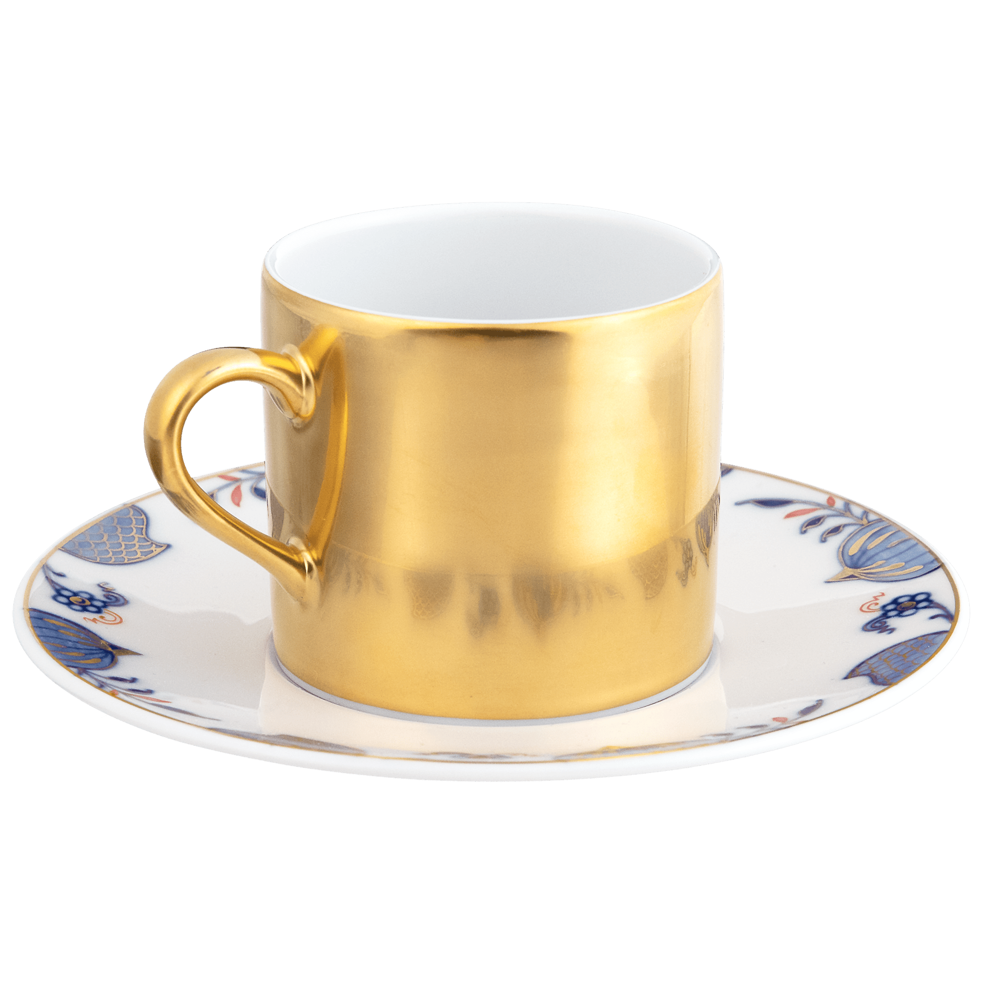 Espressotasse, Noble Blue, H 7 cm | Meissen No. 41 Noble Blue 803090 - 36579 - Meissen Weimar