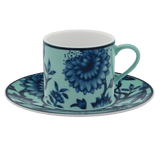 Espressotasse Seladongrün Ø 7 cm | Meissen No. 41 Noble Blue