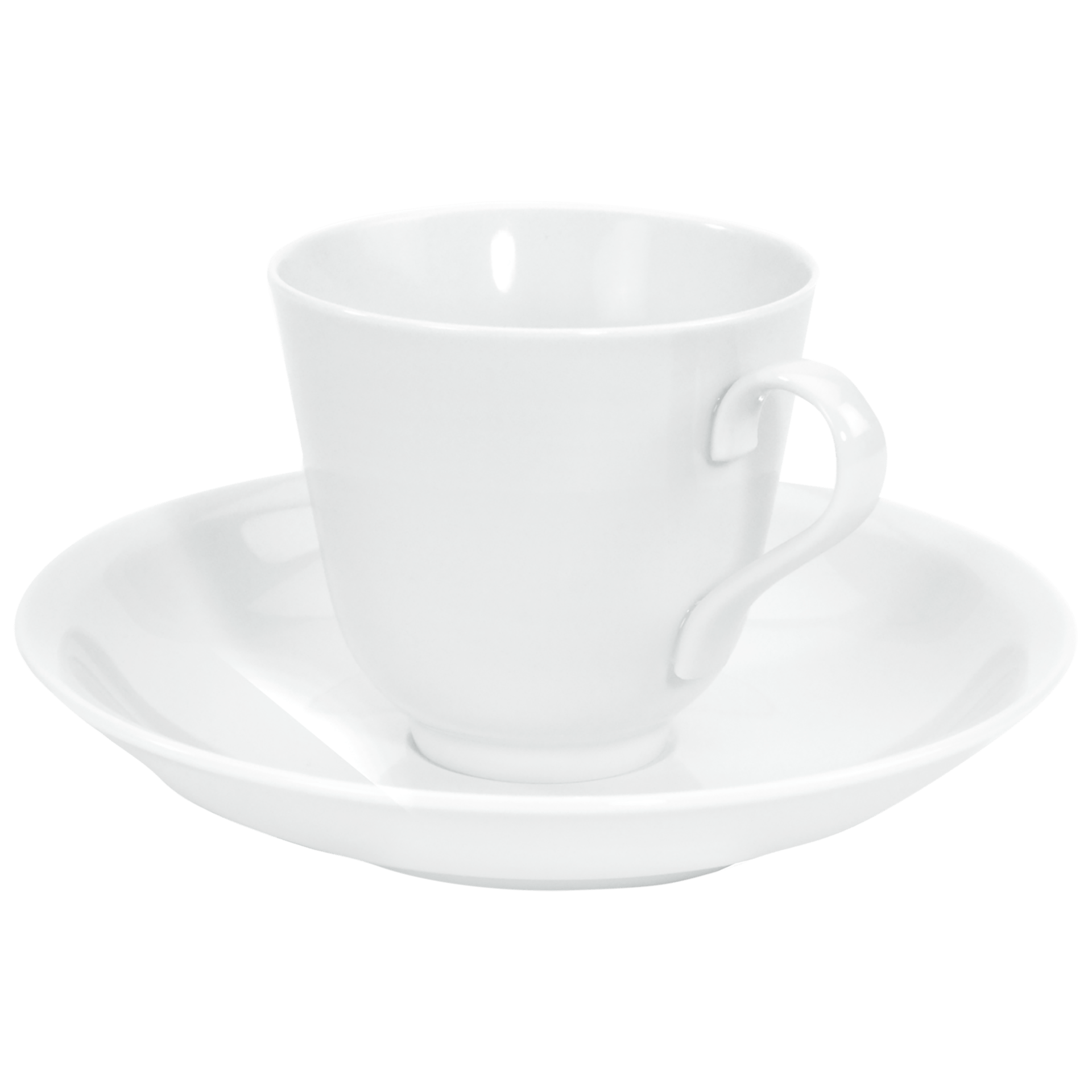 Espressotasse Weiß H 7 cm mit Untertasse | The Meissen Espresso Collection 000001 - 38579 - Meissen Weimar