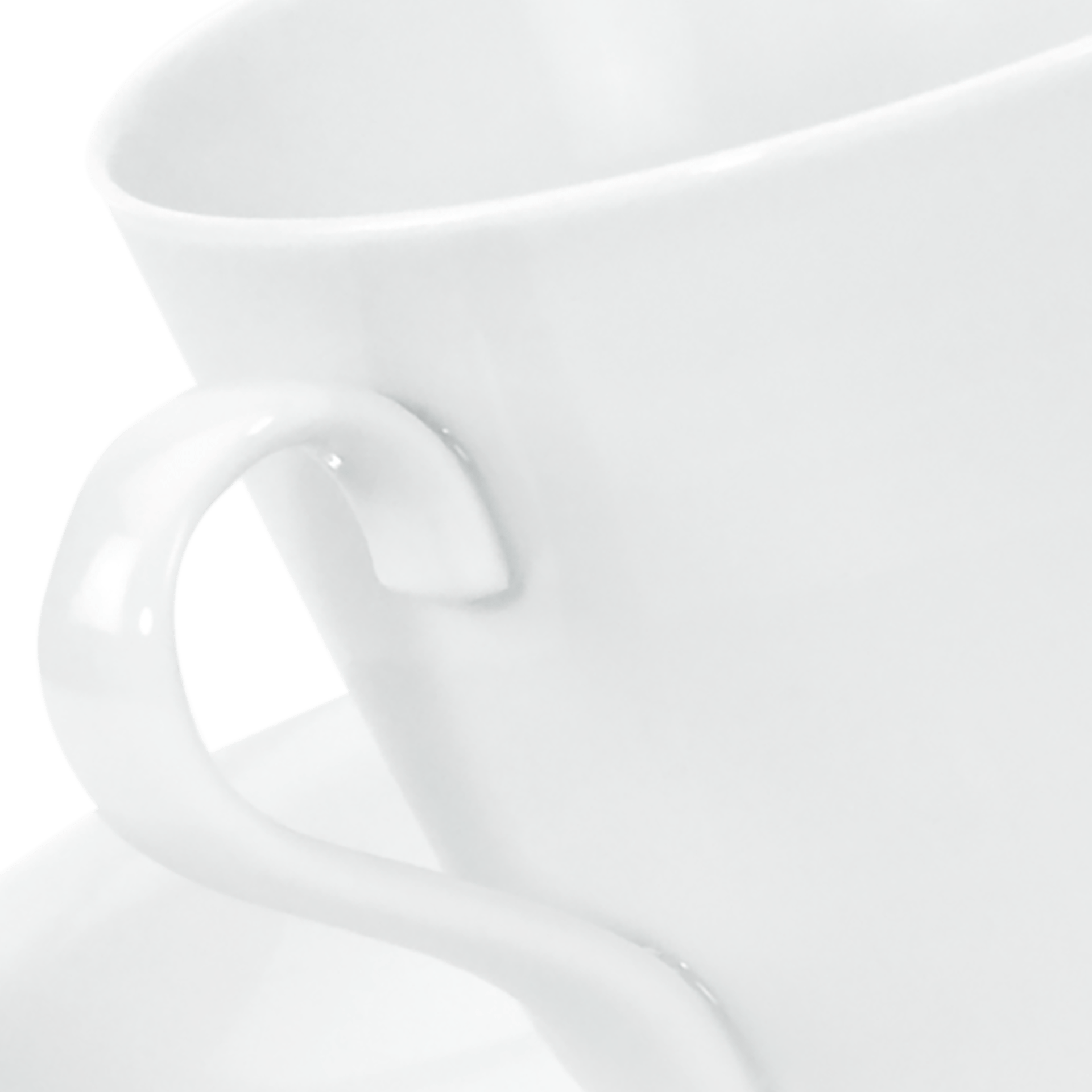 Espressotasse Weiß H 7 cm mit Untertasse | The Meissen Espresso Collection 000001 - 38579 - Meissen Weimar