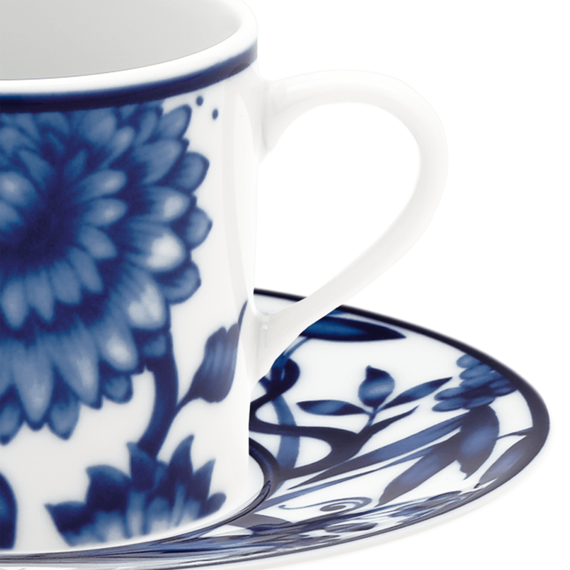Espressotasse Weiß Ø 12 cm | Meissen No. 41 Noble Blue 79b500-36579 - Meissen Weimar
