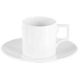 Espressotasse Weiß, Ø 12.5 cm, H 6.5 cm | Meissen Mug Berlin