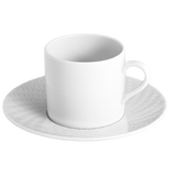 Espressotasse, Weiß, V 0,05 l | Meissen No.41 Wellenspiel Relief