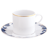 Espressotasse, Zwiebelkante, V 0,05 l | Meissen No. 41 Noble Blue