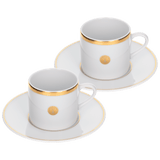 Espressotassen-Set, Swords Luxury Gold, 4-tlg. | Meissen No.41 Swords Luxury Gold