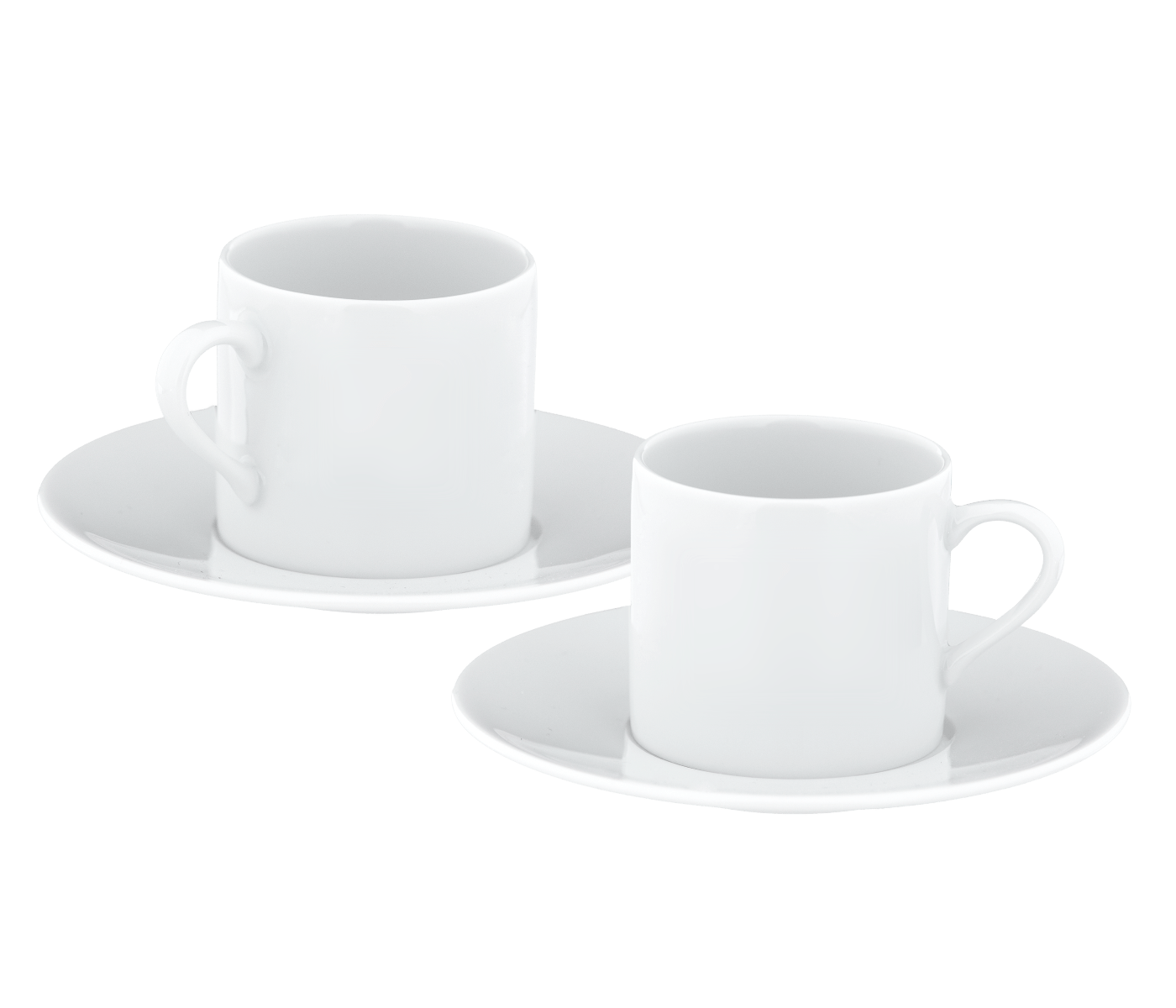 Espressotassen - Set, Weiß, 4 - teilig | Meissen No.41 Casa 000001 - c3603 - Meissen Weimar