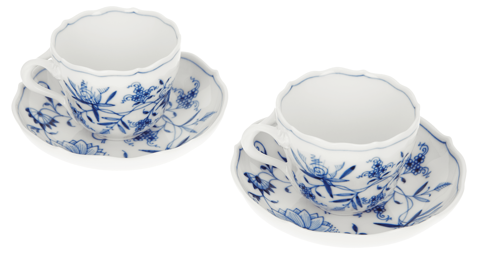 Espressotassen - Set, Zwiebelmuster, 2 - Teilig | Meissen Neuer Ausschnitt 800101 - c0010 - Meissen Weimar