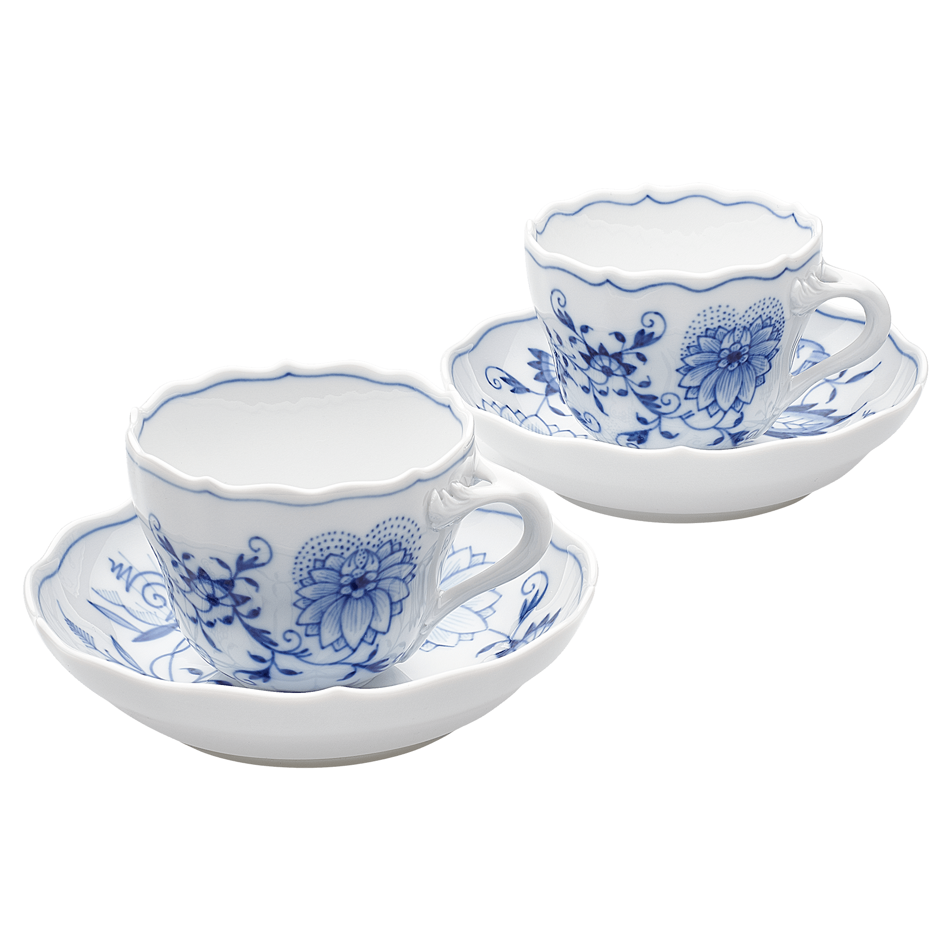 Espressotassen - Set, Zwiebelmuster, 2 - Teilig | Meissen Neuer Ausschnitt 800101 - c0010 - Meissen Weimar