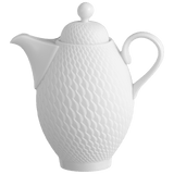 Essigkännchen, Biskuit Weiß, H 13 cm | Meissen Wellenspiel Relief