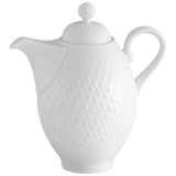 Essigkännchen,  Weiß, H 13 cm | Meissen Wellenspiel Relief