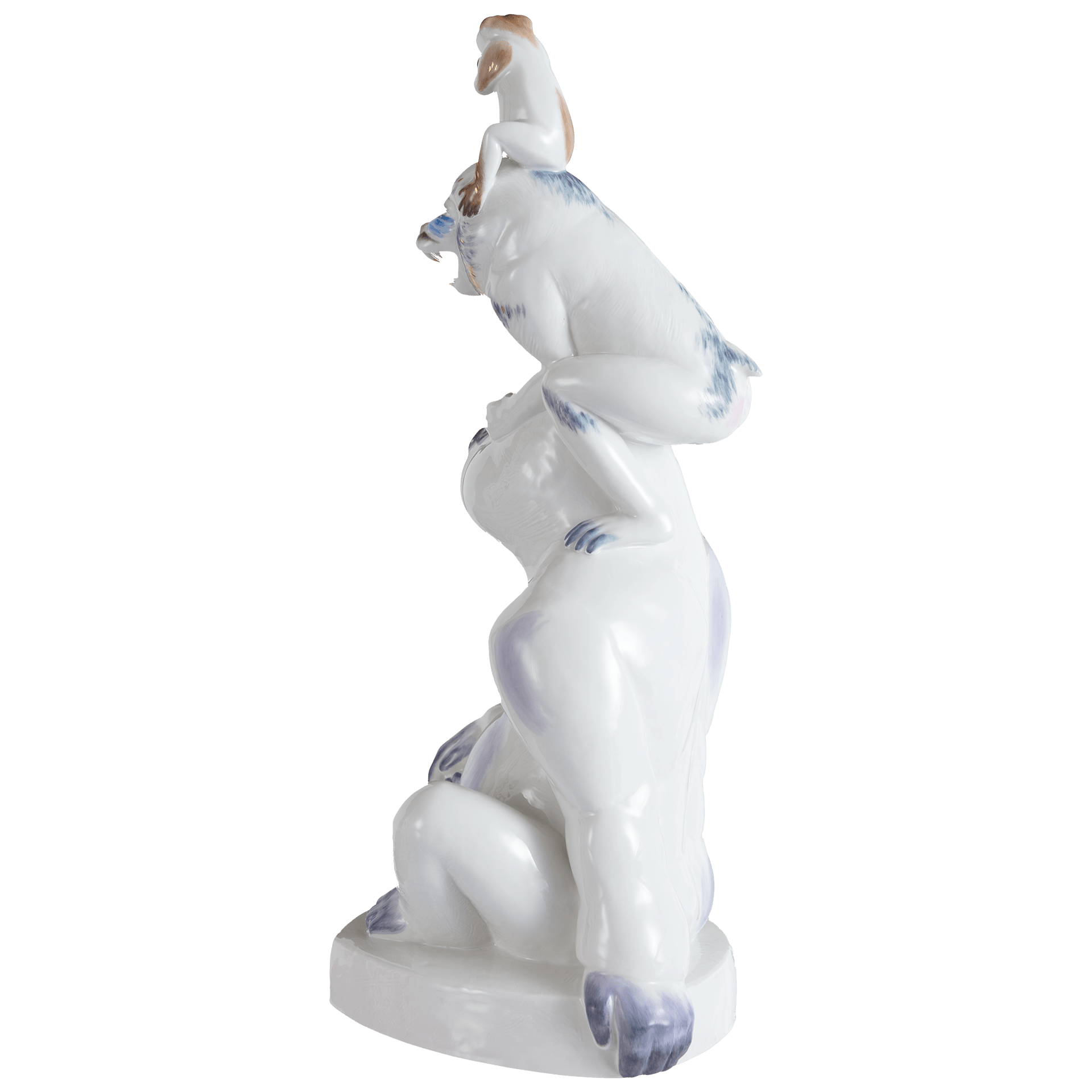 Figur 3 Affen, Limitiert, H 41 cm | Meissen Limitierte Meisterwerke 900384 - 78327 - Meissen Weimar