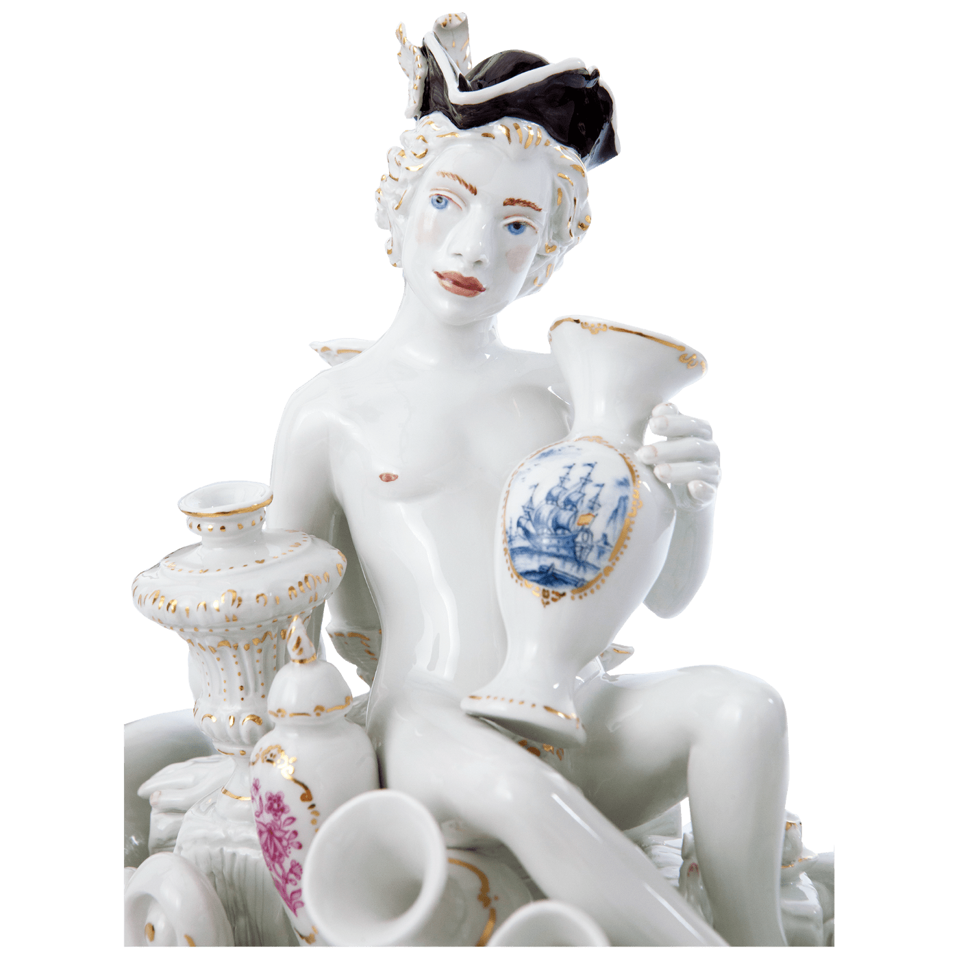 Figur Adrift H 30 cm | Meissen Figuren Individuell 65c028 - 73725 - Meissen Weimar