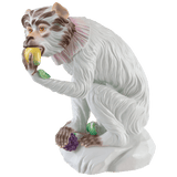 Figur Affe mit Birne, Limitiert, H 38 cm | Meissen Limitierte Meisterwerke