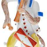 Figur Affe mit Trommel, H 11,5 cm | Meissen Figuren-Edition Affenkapelle